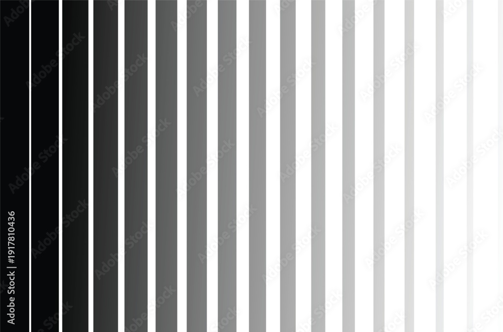 Obraz premium Monochrome vertical stripe gradient background