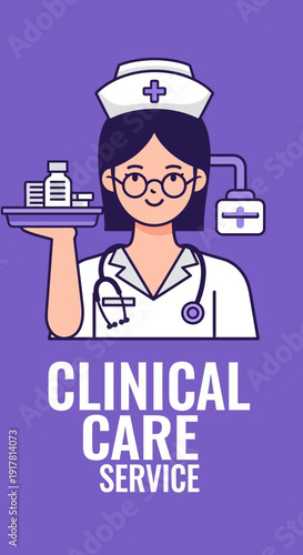 A Dedicated Nurse Presenting Medical Supplies, Focused on Clinical Care for Patients Wellbeing