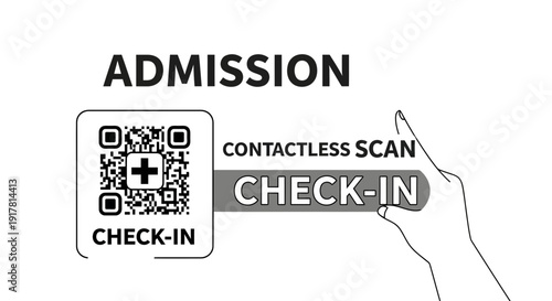 Admittance System Using QR Code Technology For Contactless Check-in and Admission