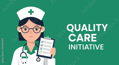 A Nurse Shares A Checklist Focused On The Healthcare Quality Care Initiative