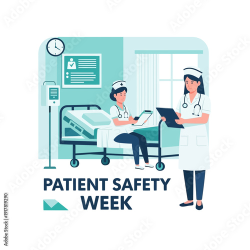 Depiction Of Healthcare Professionals Ensuring Patient Wellbeing And Optimal Health Outcomes