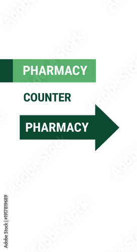Directional Pharmacy Signage: Guiding Patients to the Prescription Counter in a Healthcare Facility