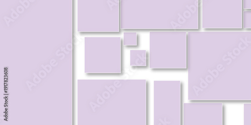 Abstract background with squares. Luxury hexagonal abstract black metal background with purple light lines. Dark 3d geometric texture illustration. Creative Theme Mood Board, Logo Template,