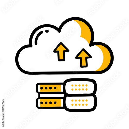 cloud computing concept vector