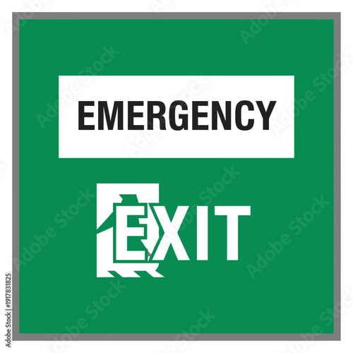 Emergency Exit Sign: Safety Guidance and Direction for Immediate Evacuation Procedures