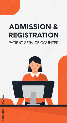 Hospital Admission And Patient Registration Services, Healthcare Information, Modern Clinic Setup