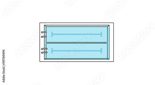 Refrigerator with Shelves Inside.