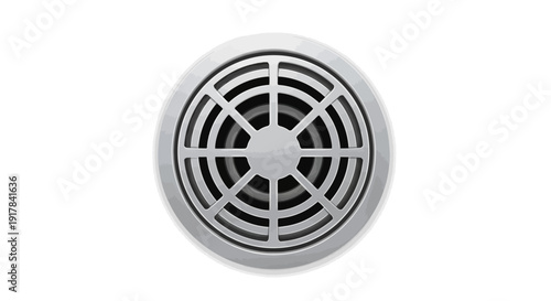 Round Air Vent Closeup.