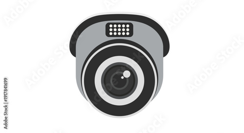 Security Camera Illustration.