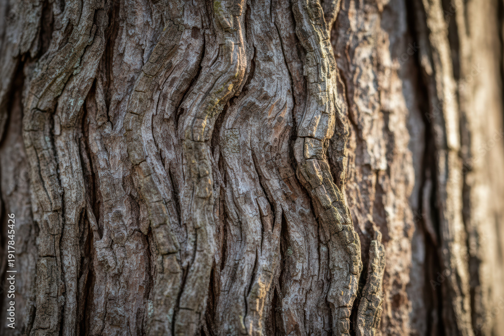 Obraz premium Rough texture of a tree bark