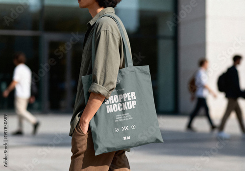 Canvas Shopper Mockup
