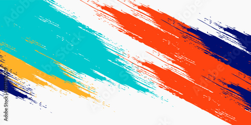 The banner design has the concept of celebrating National Sports Day with athletes from football, badminton, basketball and martial arts. National sports game concept. grunge style athlete silhouette.