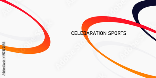 The banner design has the concept of celebrating National Sports Day with athletes from football, badminton, basketball and martial arts. National sports game concept. grunge style athlete silhouette.