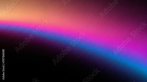 Vibrant abstract gradient background with a stunning blend of pink, purple, and blue hues creating a dynamic visual effect. Pink grainy texture background. 
