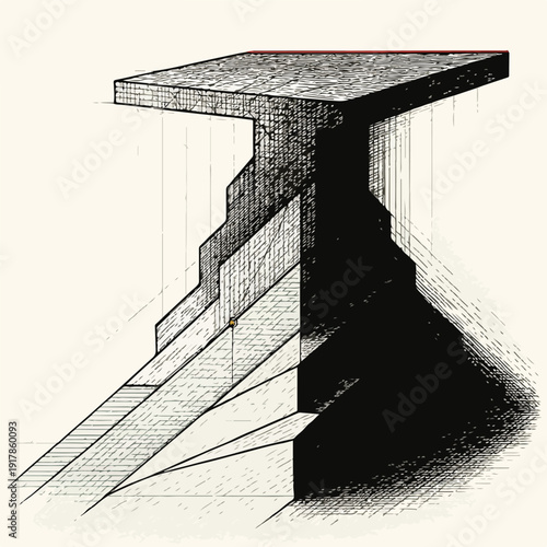 Market Saturation Plateau and Growth Ceiling in Mature Industries illustration