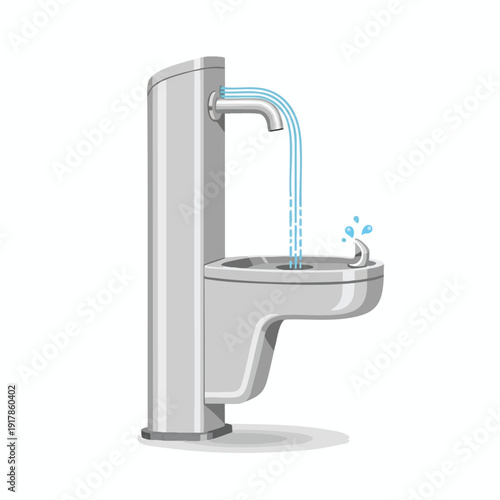 Modern Automatic Hand Sanitizer Dispenser for Hygiene and Safety in Public Spaces