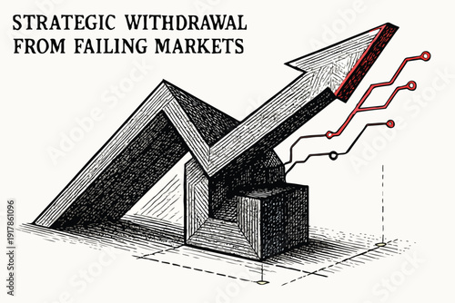 Strategic Withdrawal and Controlled Market Exit illustration