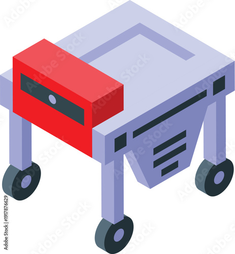 Agricultural machinery sowing seeds on the field, increasing efficiency and precision in modern farming