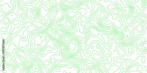 Vintage floral seamless pattern with green leaves and decorative swirl elements creates a nature-inspired textile texture for wallpaper design and retro art backdrops