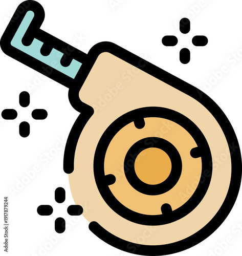 Turbocharger enhancing engine power with spinning turbine, symbolizing speed and efficiency, surrounded by sparkles representing cleanliness and maintenance