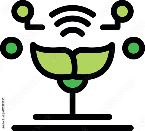 Wireless technology is being used in agriculture to monitor and control crop growth, optimizing yields and promoting sustainable practices