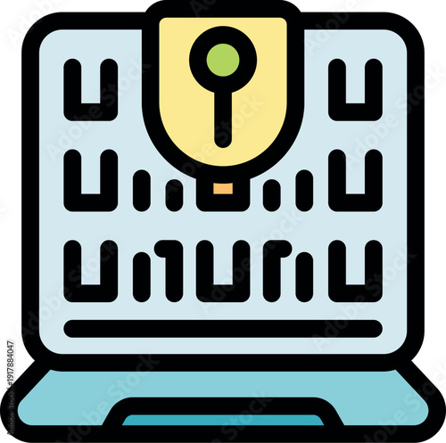Optometry online service performing eye test with snellen chart on a laptop screen