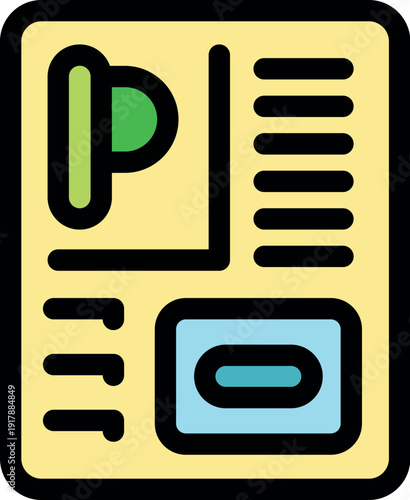 Parking meter showing parking rules, payment information, and payment confirmation