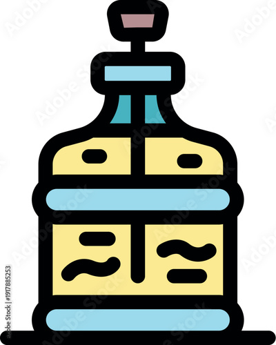 Stay hydrated with this large water bottle featuring a convenient pump dispenser, perfect for office, home, or any setting