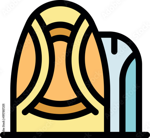 Eco friendly house equipped with solar panels, promoting sustainable living and renewable energy