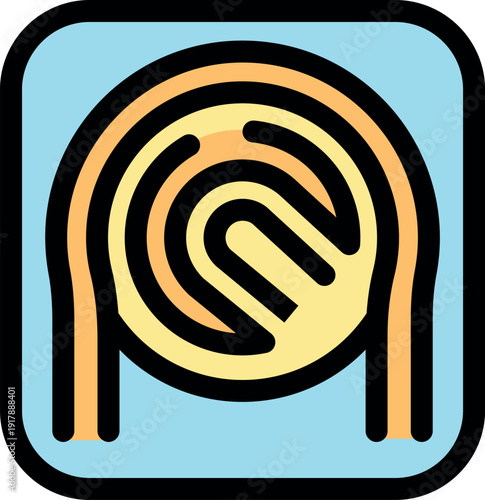 Fingerprint scanner verifying identity for secure access, providing seamless entry and enhanced protection