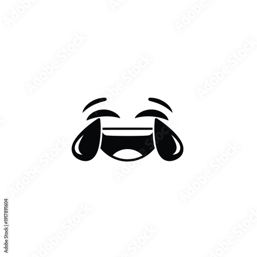 Laughing Crying Face Emoji Icon