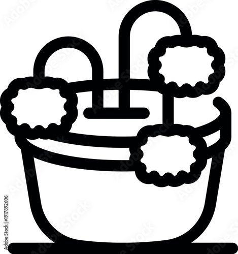 Pot with handles containing flowers growing, representing gardening and plant care