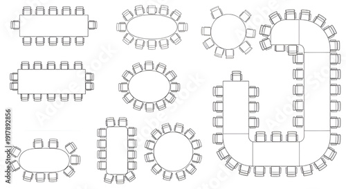 Professional Event and Restaurant Seating Plans for Banquet, Meetings, and Flexible Layouts