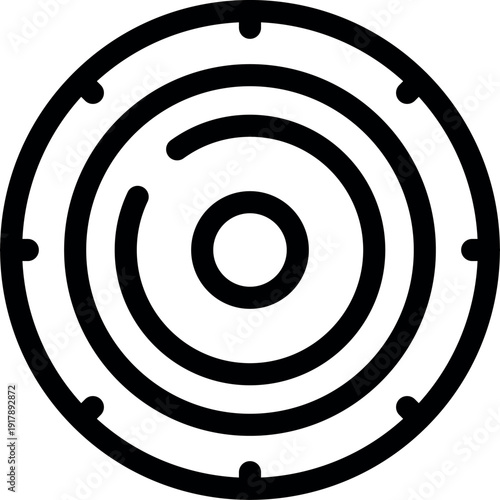 Powerful car speaker delivering high quality audio, enhancing music enjoyment on the road