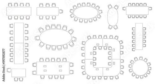 Professional Event and Restaurant Seating Plans for Banquet, Meetings, and Flexible Layouts