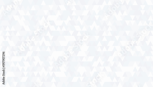 Abstract White geometric background. Gray colour Triangular texture. Seamless light cloud color pattern. Vector illustration for print web business wrapping paper.