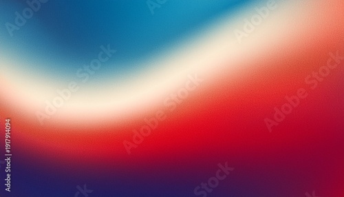 grainy colorful gradient background abstract white blue red blurred mesh noise wave bokeh retro vibes