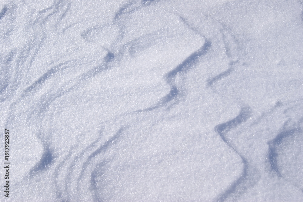 custom made wallpaper toronto digitalSparkling snow texture background with fresh white snow surface, soft blue shadows and detailed frosty crystal pattern in natural winter sunlight