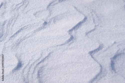 Wallpaper Mural Sparkling snow texture background with fresh white snow surface, soft blue shadows and detailed frosty crystal pattern in natural winter sunlight Torontodigital.ca