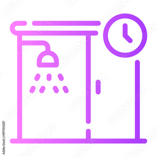 time gradient icon