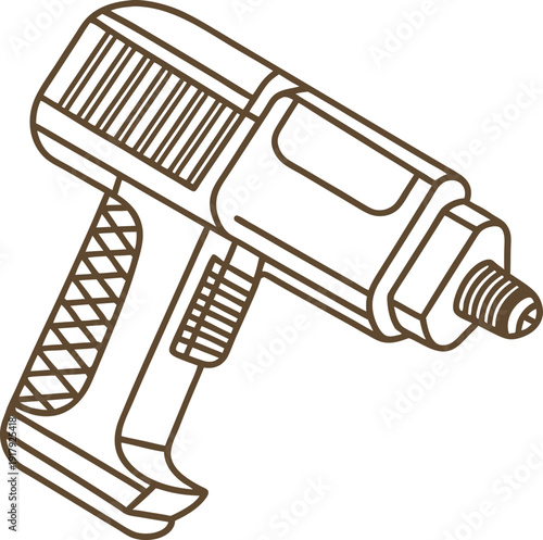 electric cordless drill tool with ergonomic handle and adjustable torque settings for diy and construction