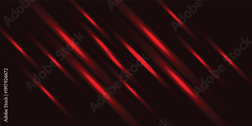Light speed motion effect. Red color spiral glow effect. Magic shiny line sparkles and sequins vector illustration