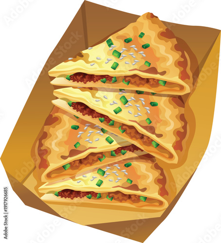 delicious beef crunch shawarma wrap