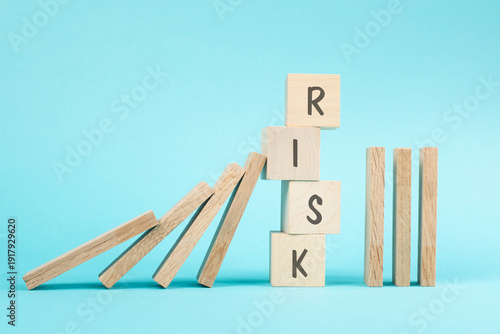 Risk management and mitigation to reduce exposure for financial investment, business and project planning strategy, reduction of crisis, domino effect
