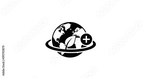 Global Environmental Growth and Sustainability Icon