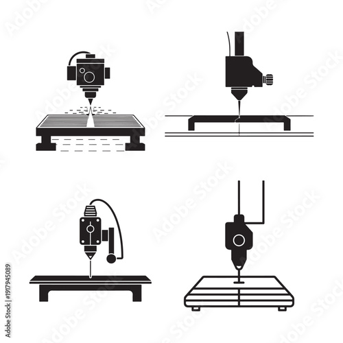 Cnc milling machine configurations
