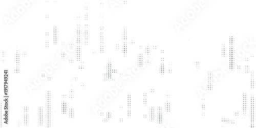 Abstract technology digital data square gray pattern pixel background. Vector graphic illustration
