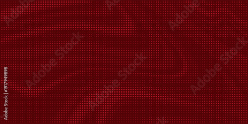 Modern red abstract banner background. Red banner template vector illustration with 3d overlap layer and geometric wave shapes. Futuristic technology digital abstract red colorful design banner.