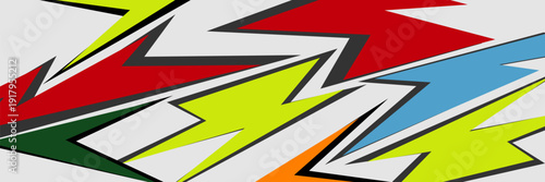 Abstract car decal wrap background design, grunge halftone splash striking motorsport racing stripes, sporty modern speedy sticker vinyl livery vector