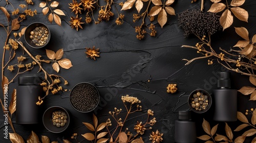 Elegant luxury brand product showcased on dark background with dramatic spotlight illumination